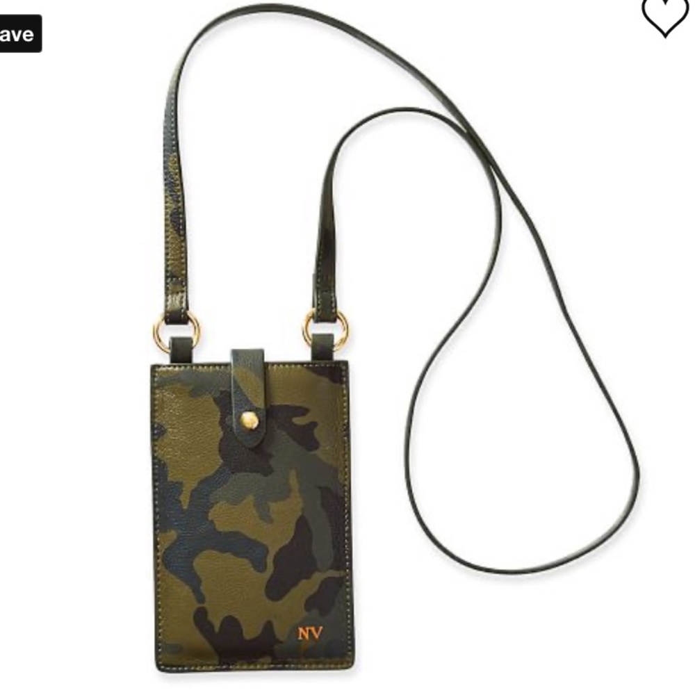 NWT Camo Mark & Graham Phone Crossbody
